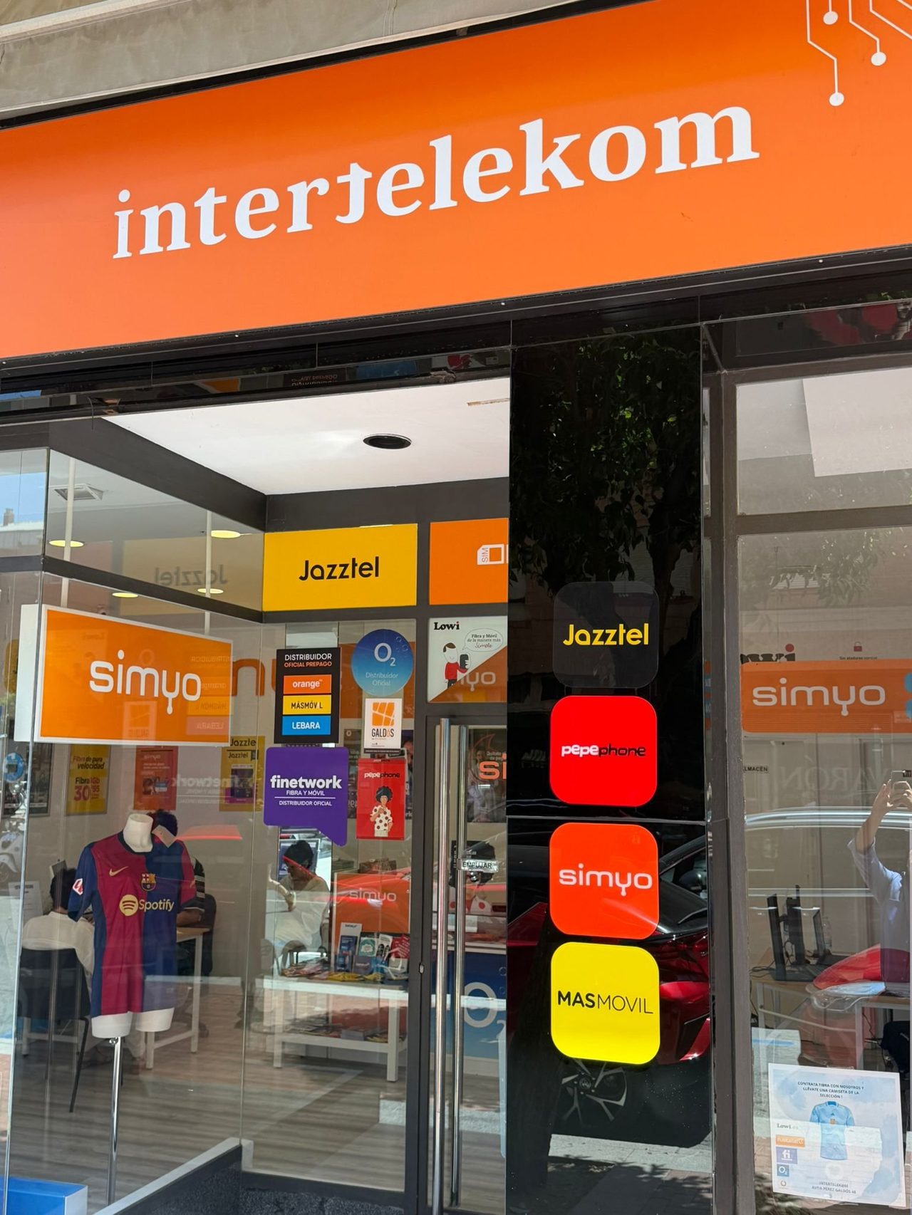 Tienda física de Intertelekom en Logroño